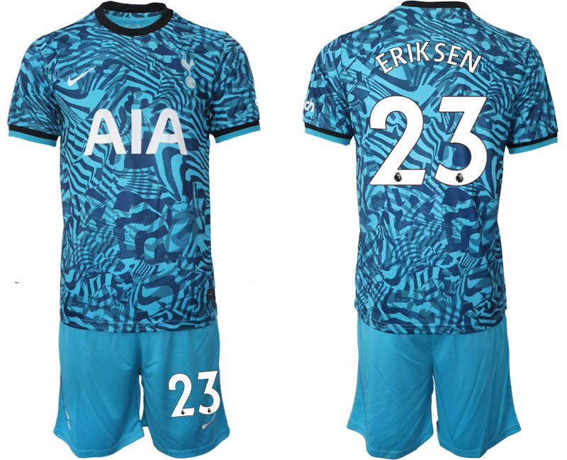 Men 2022-2023 Club Tottenham Hotspur away blue #23 Soccer Jersey->customized soccer jersey->Custom Jersey